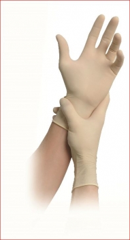 MyClean touch Latex PF Handschuhe Größe M (100 Stück)